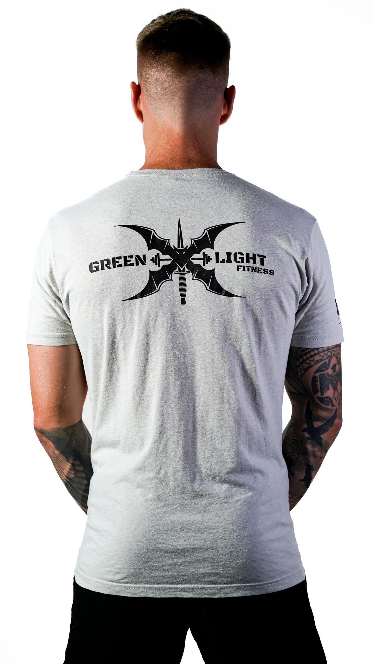 Greenlight Fitness T-Shirt – Sand / Schwarz