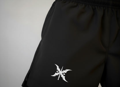 Greenlight Fitness Shorts - Schwarz / Weiß