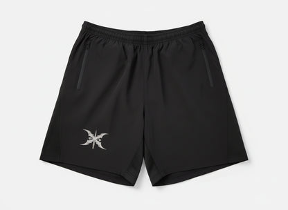 Greenlight Fitness Shorts - Schwarz / Weiß