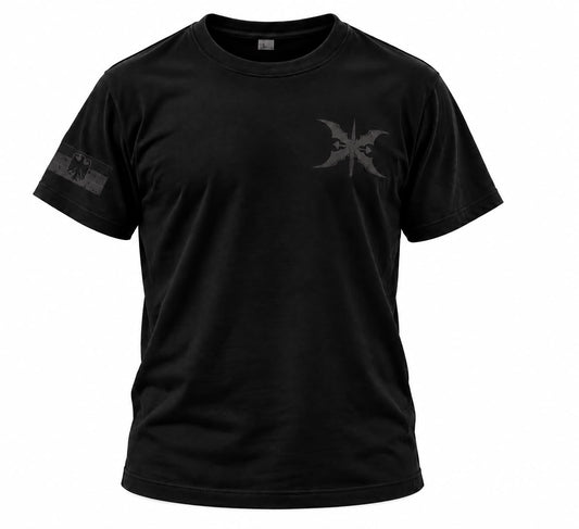 Greenlight Fitness T-Shirt –  Schwarz / Schwarz