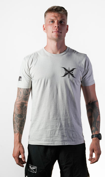Greenlight Fitness T-Shirt – Sand / Schwarz
