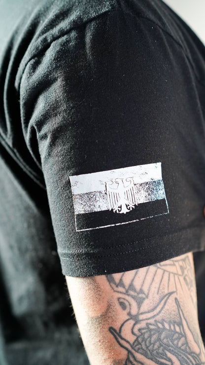 Greenlight Fitness T-Shirt – Schwarz / Weiß