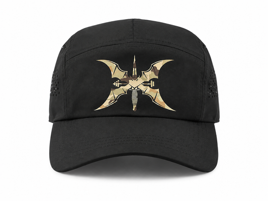 Greenlight Fitness Running Cap - Schwarz / Tarnmuster