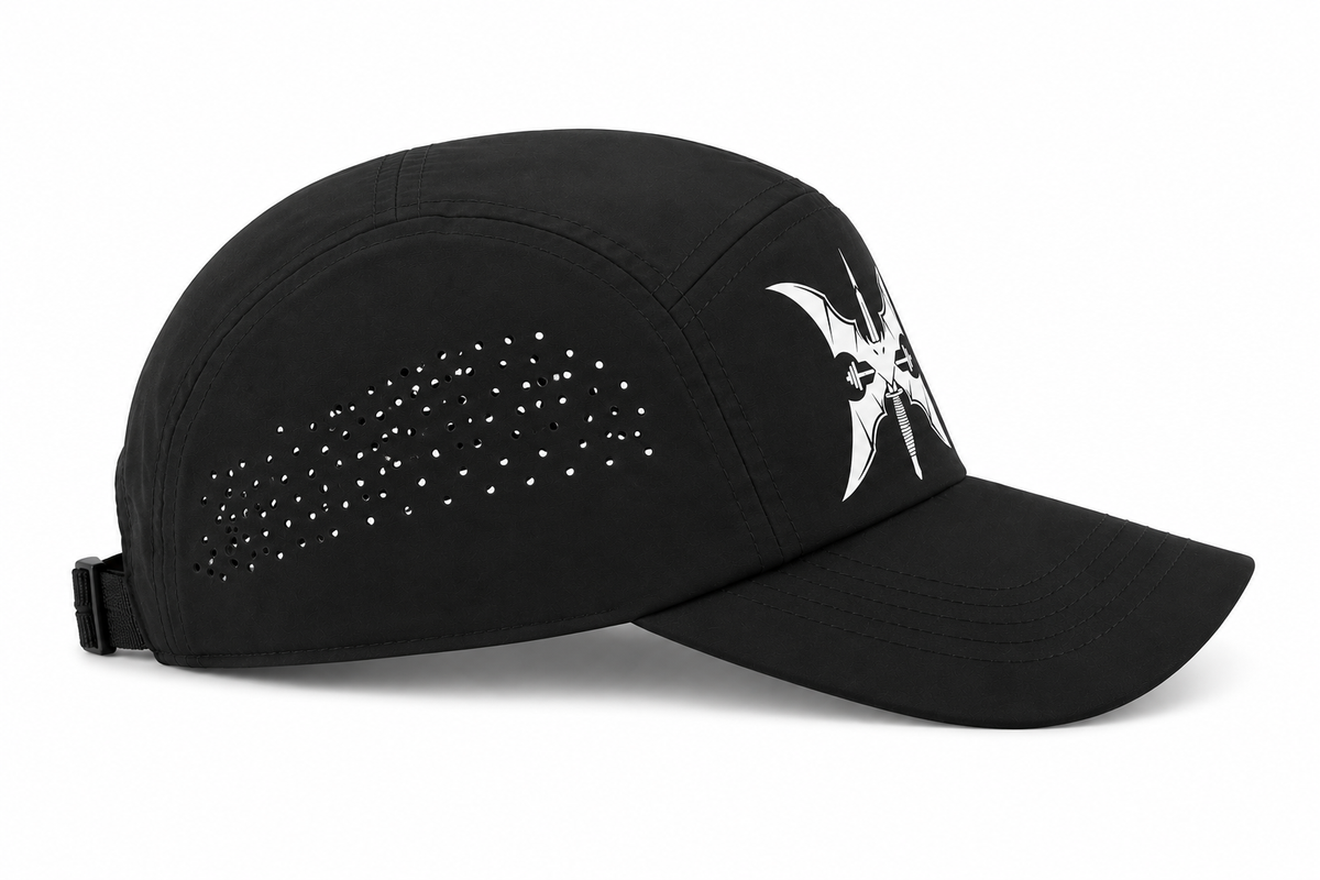 Greenlight Fitness Running Cap - Schwarz / Weiß