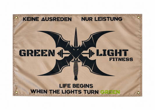 Greenlight Fitness Flagge - Wüste / Black Multicam 120 x 180 cm