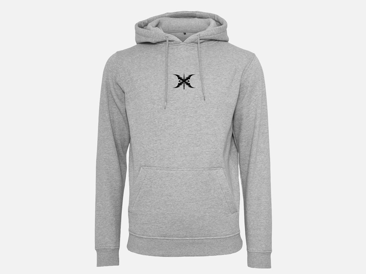 Greenlight Fitness Hoodie - Grau / Schwarz
