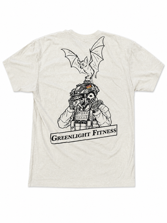 Greenlight Fitness Operator T-Shirt - Sand / Schwarz