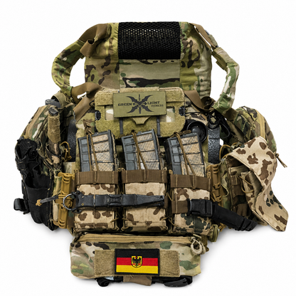 Greenlight Fitness IR Lasercut Patch - Oliv / Schwarz