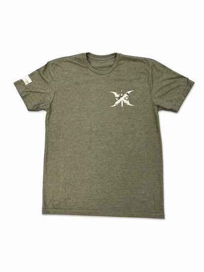 Greenlight Fitness T-Shirt – Oliv / Tarnfarbe