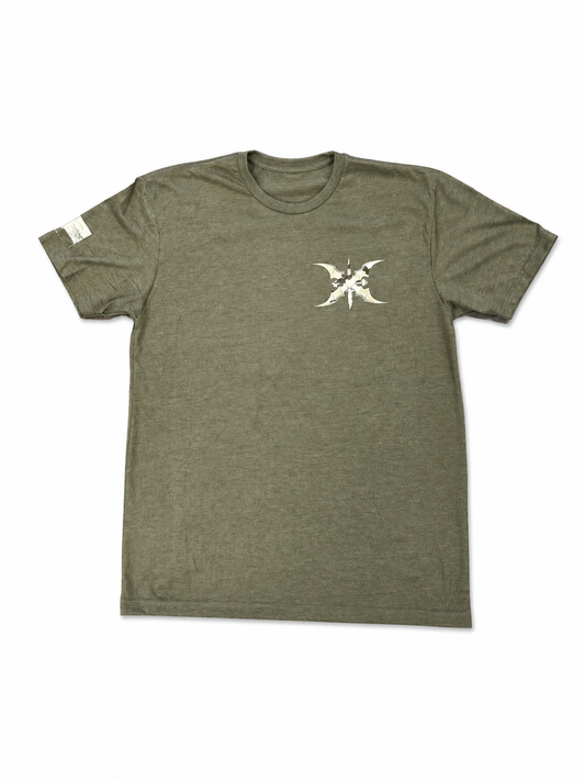 Greenlight Fitness T-Shirt – Oliv / Tarnfarbe