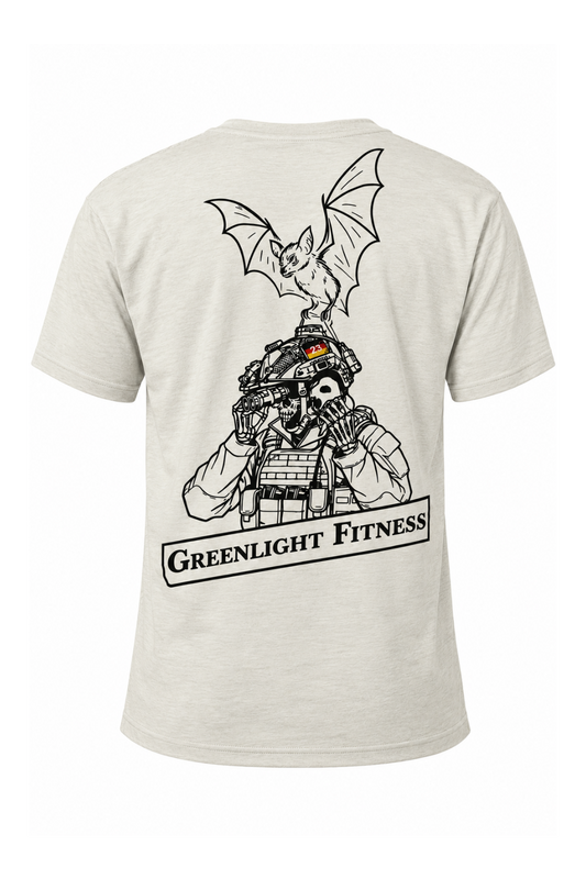 Greenlight Fitness Operator T-Shirt - Sand / Schwarz